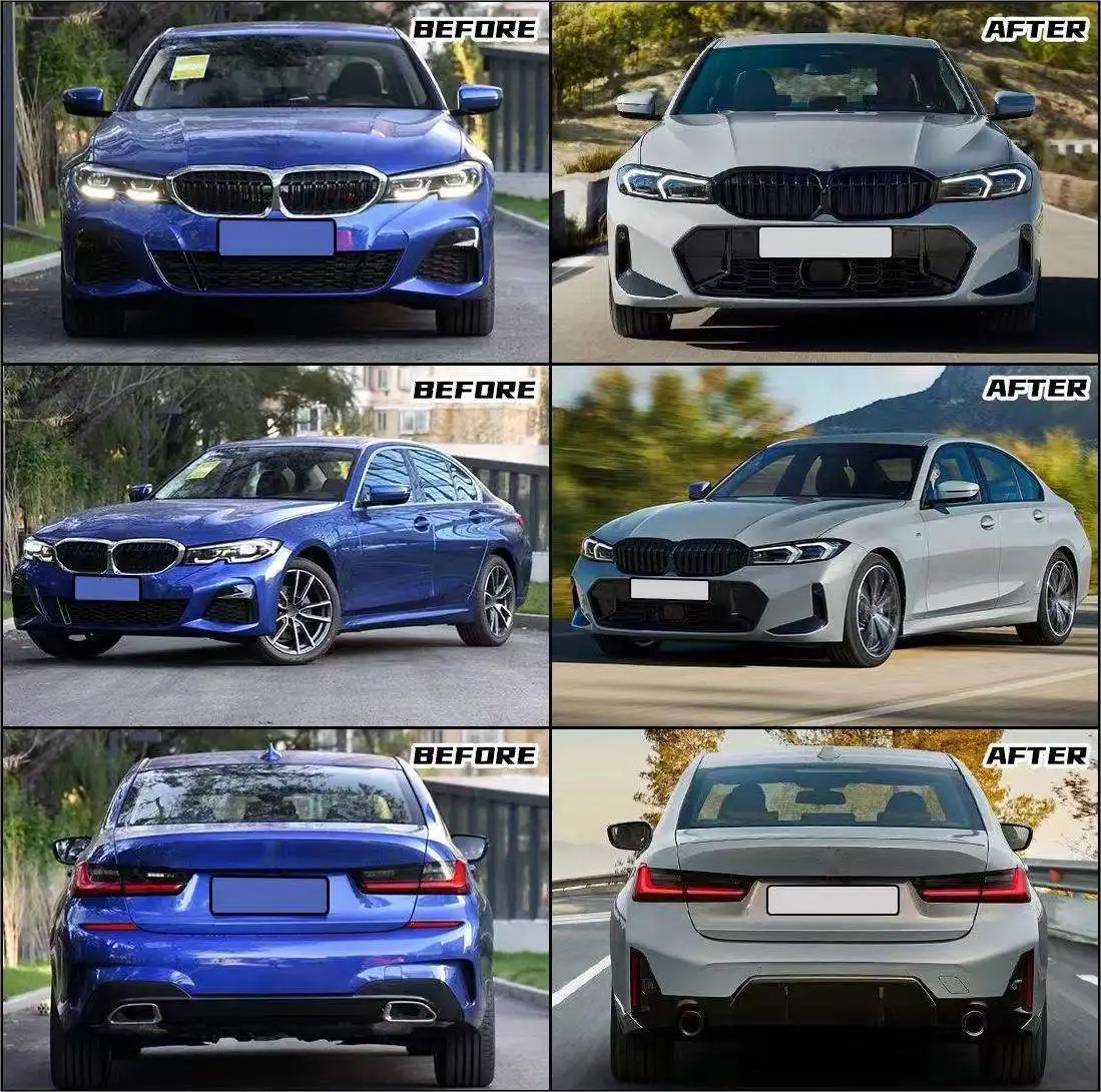 for 3 series for G20 G28 upgrade to G20 LCI factory wholesale price car body kits