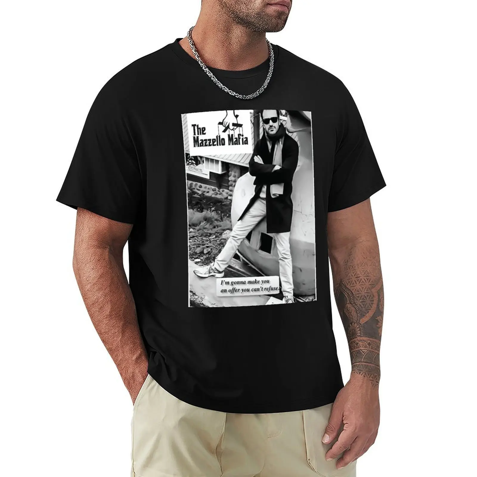I'm gonna make you an offer you can't refuse. T-Shirt Breathable Sportswear T-Shirt for Men