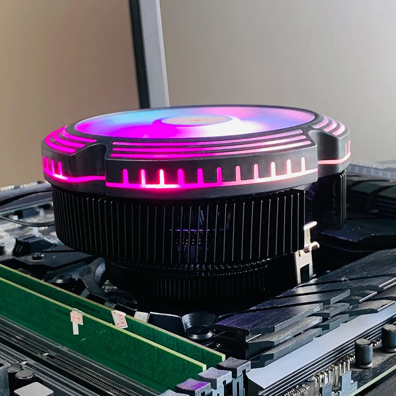 X99 وحدة المعالجة المركزية مبرد الهواء ARGB PC المعالج مروحة مشعاع ل إنتل 775 2011 1700 1200 1150 1155 1156 1366 X79 AM3 AM4 AM5 Ventilador