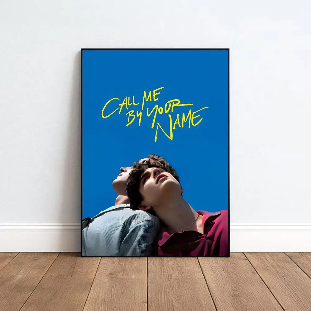 Romantic Drama Film C-Call Me By Your Name Poster Indoor & Outdoor Wall Decor for Young Collectors