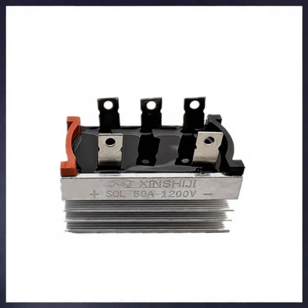 3 Phase Bridge Rectifier 1200V 35A SQL50A Diode Module For Brushless Generator Alternator Cooling Fin Integrated Repair Parts