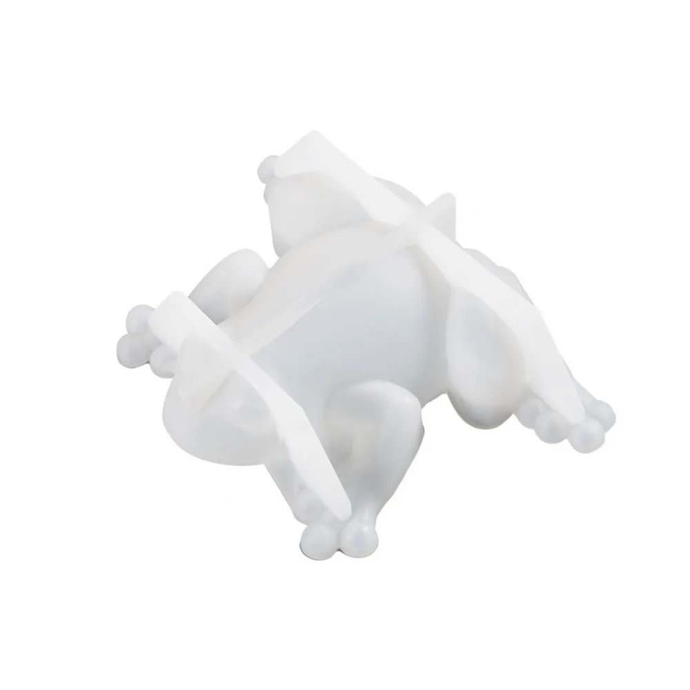 

2Pcs Safety Cartoon Animal Silicone Mold Easy to Demould Handmade Animal Ornament 3D DIY Crystal Epoxy Mold Birthday Party