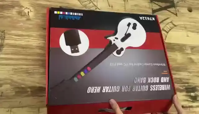 ワイヤレスギターヒーローコントローラー PC/PS3対応 クローンヒーロー