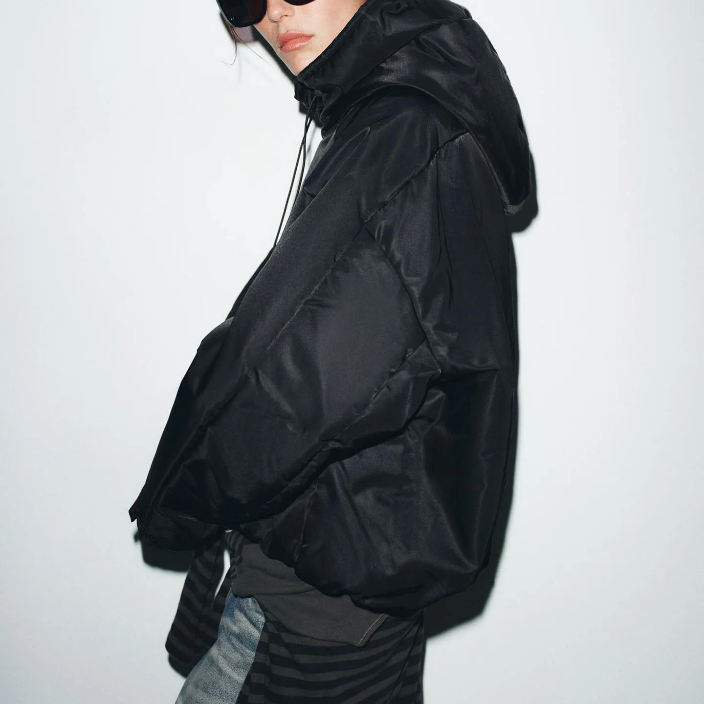 Z Faionable Personali da donna in cotone con cappuccio Jaet 2025 Nuovo arrivo Vestibilità ampia Chiusura con cerniera lunga Sve Colore