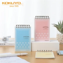 1pcs Kokuyo Smart Ring Memo Portable A7 Pastel Cookie Layered Binder Note Loose Leaf Notebook Diary Planner Office School A6997