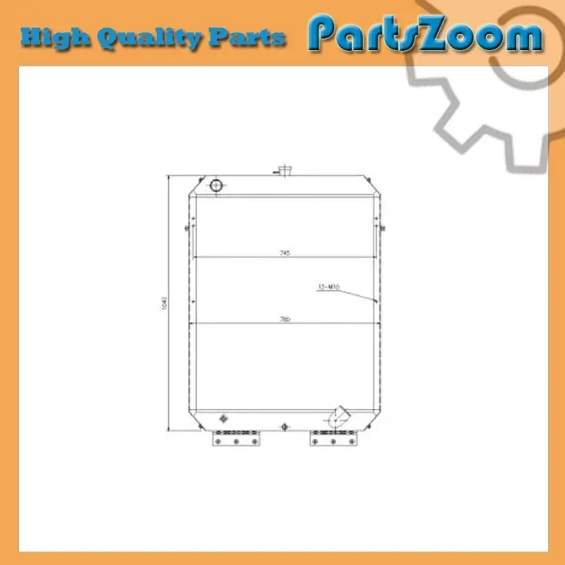 

Radiator Assy 11110552 VOE11110552 for Volvo Wheel Loader L60E