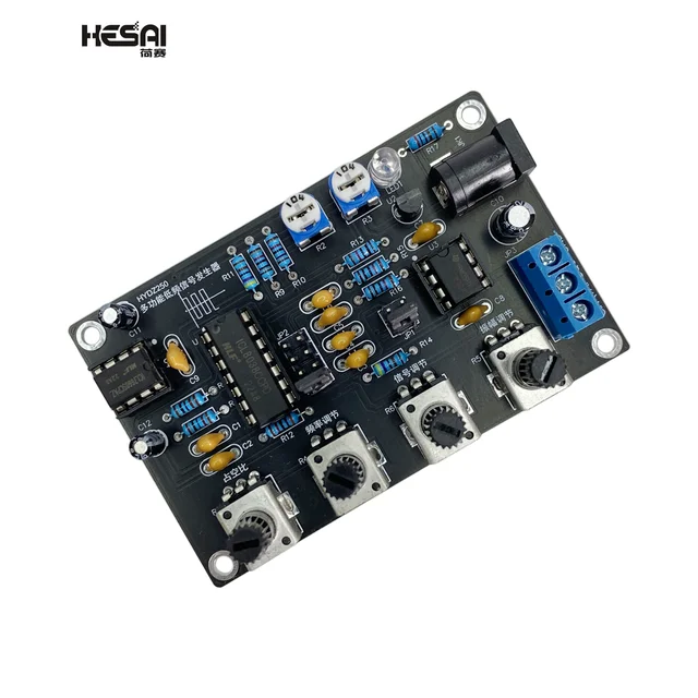 ICL8038 Wielofunkcyjny generator sygnału o niskiej częstotliwości Części wielokanałowego obwodu przebiegu DIY Zestaw eksperymentalny