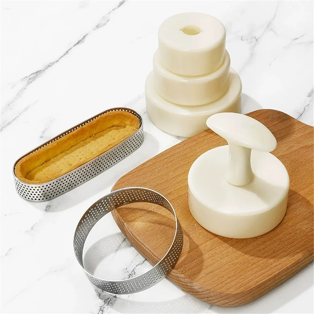 Perforated Mousse Ring Mold Press 4