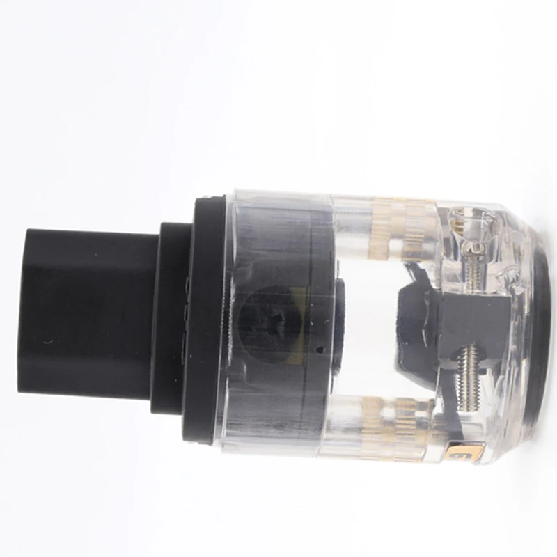 2 szt. C-029 żeńska wtyczka zasilania, HIFI Audio Grade mosiężna pozłacana wtyczka żeńska IEC, gniazdo złącza żeńskie, 15A 120V IEC C15