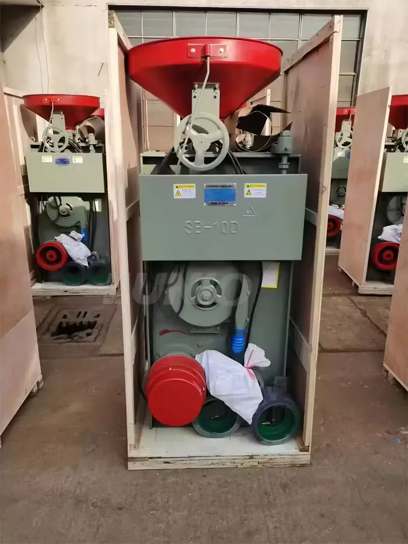 Mini Rijstmolen 900 kg per uur 2023 Middelgrote 30tpd 2ton Rijstmolen Maïs- en Rijstfreesmachine