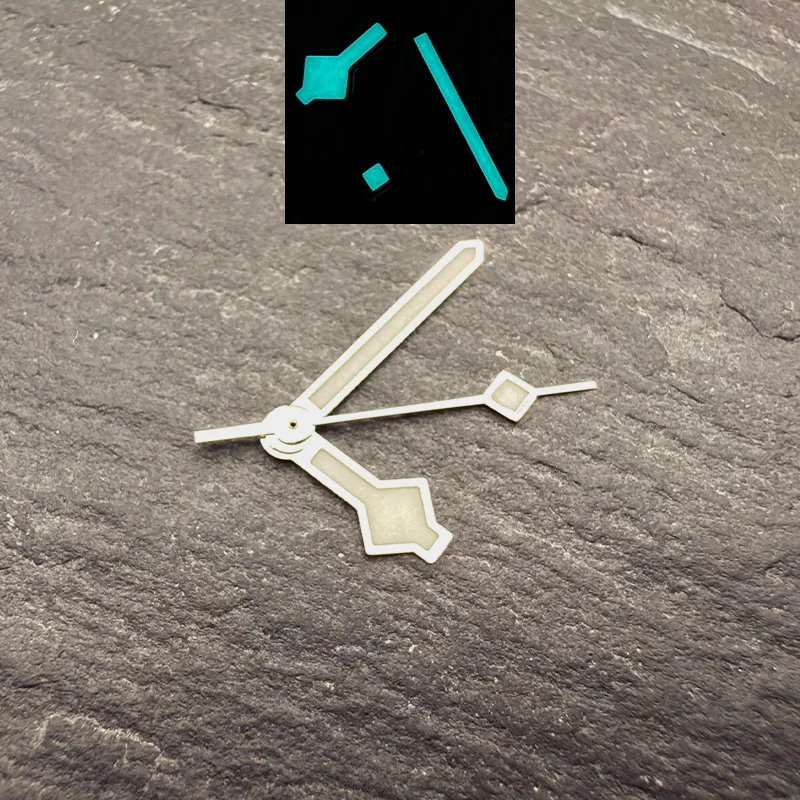 NH35 ندفة الثلج ساعة الأيدي الأزرق مضيئة ساعة الأيدي يناسب NH35 NH36 4R35 7S26 حركة SKX007 SRPD ساعة الأيدي التحديثية أجزاء