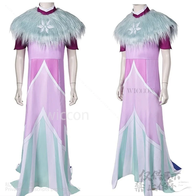 Anime Helluva Cartoon Andrealphus kostium Boss długa spódnica sukienka na Halloween Anime mężczyzna kobieta Halloween boże narodzenie dostosowane