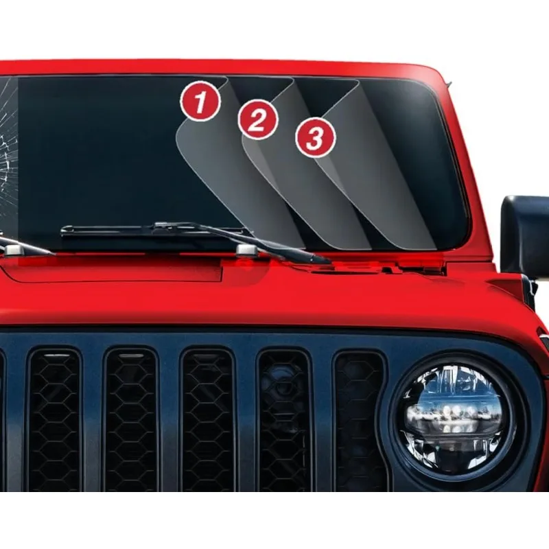 

Windshield Defense Kit for 2018-present - Windshield Protection from Cracks and Breaks - JP1330-JL