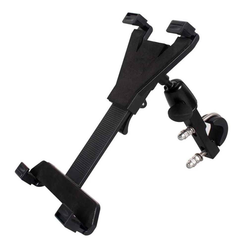 

20-40mm Diameter Bike Tablet Holder Mount Aluminum Alloy+Plastic Stable Cycle Tablet Mount for 7-10 Inch Tablets