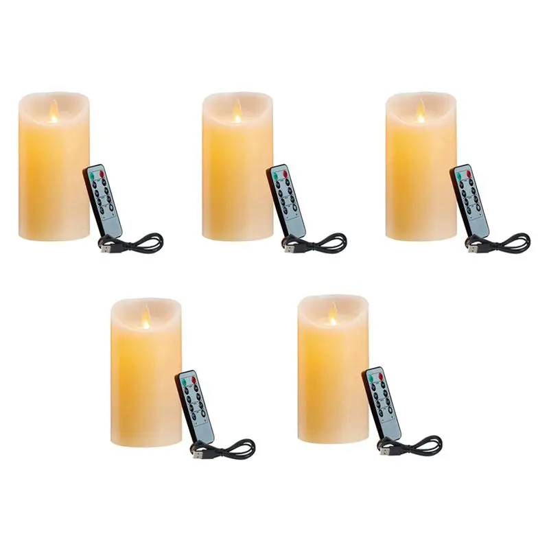 bougies-led-abku-5x-bougies-vacillantes-sans-flamme-bougies-rechargeables-bougies-en-cire-veritable-avec-telecommande-10-cm-a