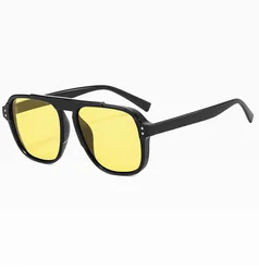 Candy Color Oversized INS Sunglasses for Women Fashion Vintage Men Square Trend Brand Design Shade Eyewear