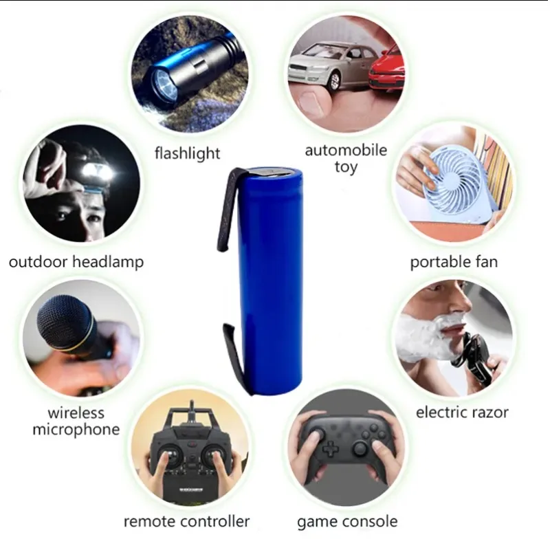 KEPAH 14500 lithium-ion rechargeable battery, welded joint, AA battery, flashlight headlight and lithium battery1000mAh 3.2V AA