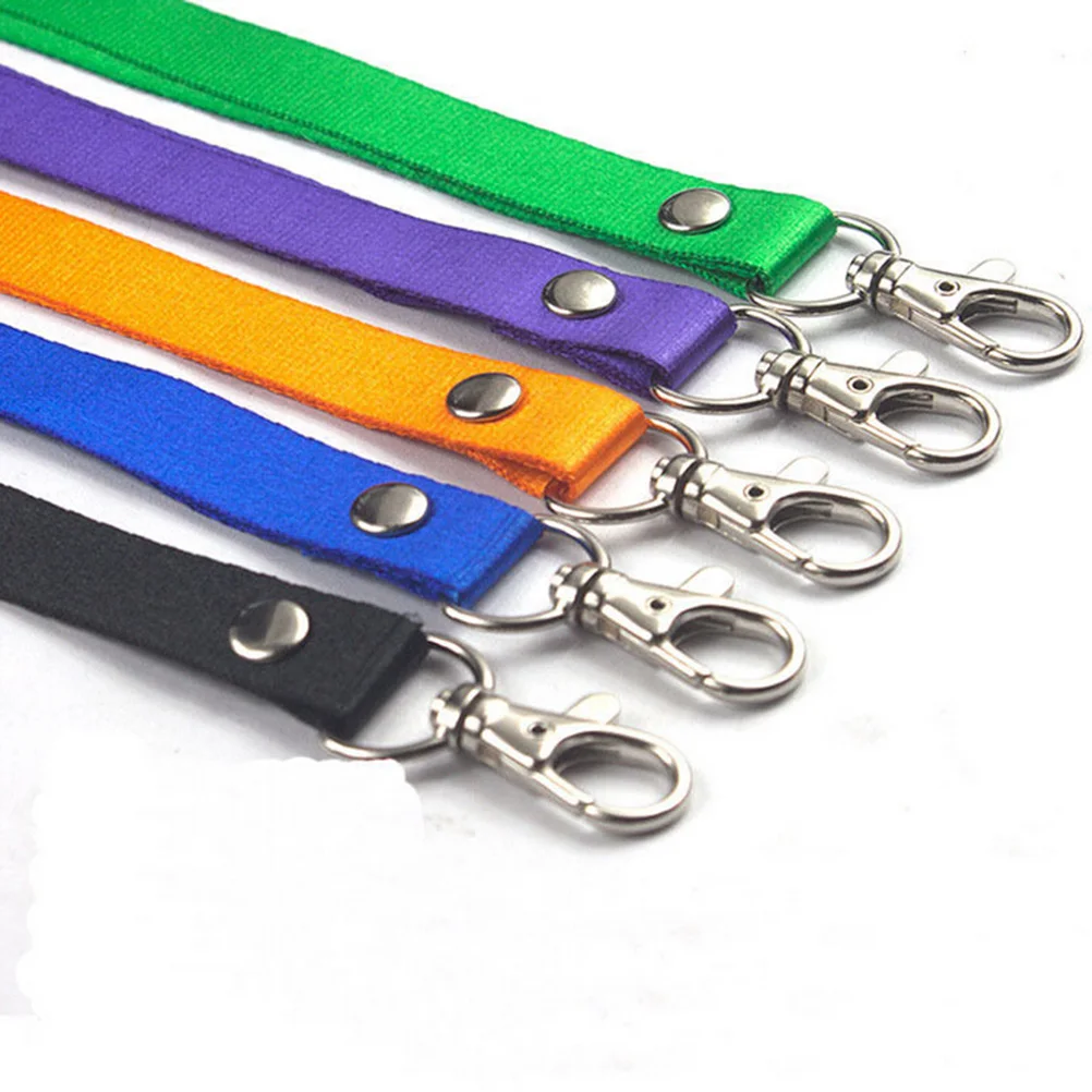 1PCS DIY Lanyard Hanging Rope School Hot Keychain Straps Rope Cell Phone Neck Strap Lanyard For ID Card Key Chain