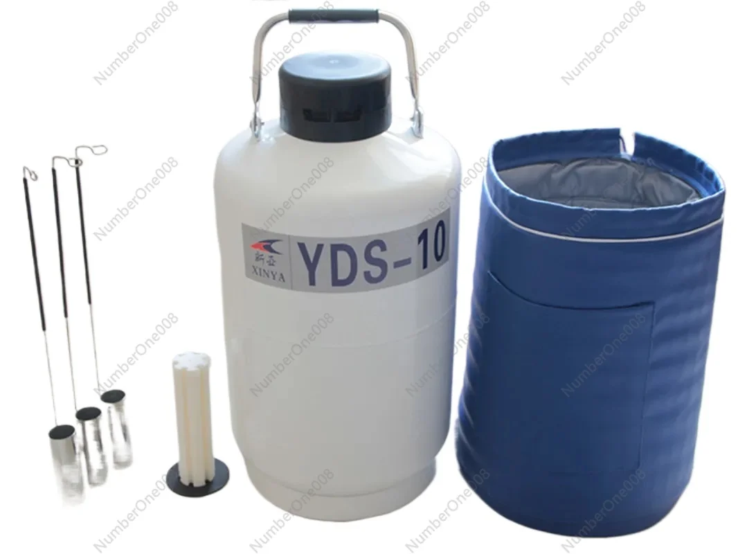 10/20L Liquid Nitrogen Container Cryogenic Tank Dewar Liquid Nitrogen Container with Liquid Nitrogen Tank