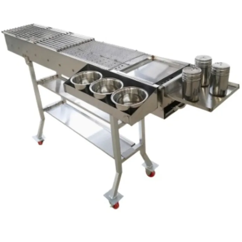 

Stainless steel oven night market barbecue grill skewers
