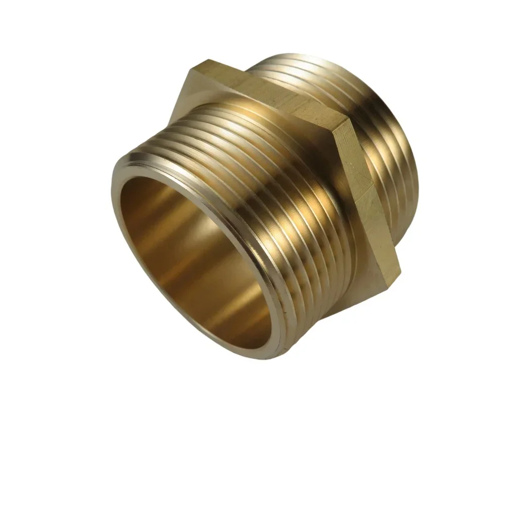 Brass Fire Hose Connector For Firefighting High Pressure Fitting NPT NST Adapter Hose Connector Connects Two Female Fittings
