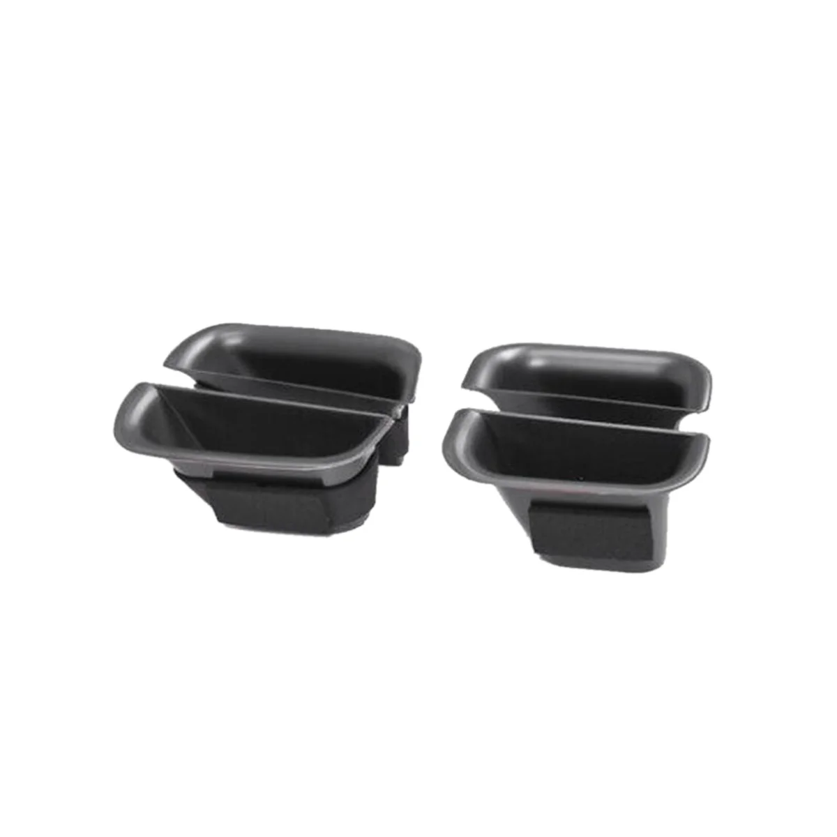 1Set Car Inner Door Holder Armrest Storage Box for Toyota Prado Lexus GX470 2004-2009 Glove Organizer Container Tray