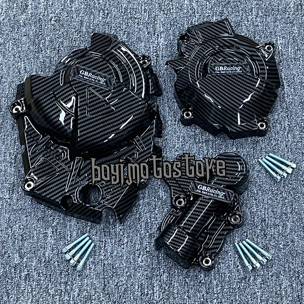 

GSX-8R Motorcycle Engine Protection Cover For SUZUKI GSX-8S M3-M4 & GSX-8R-M4 & V-Strom 800DE 2023-2024 Set Carbon Fiber Texture