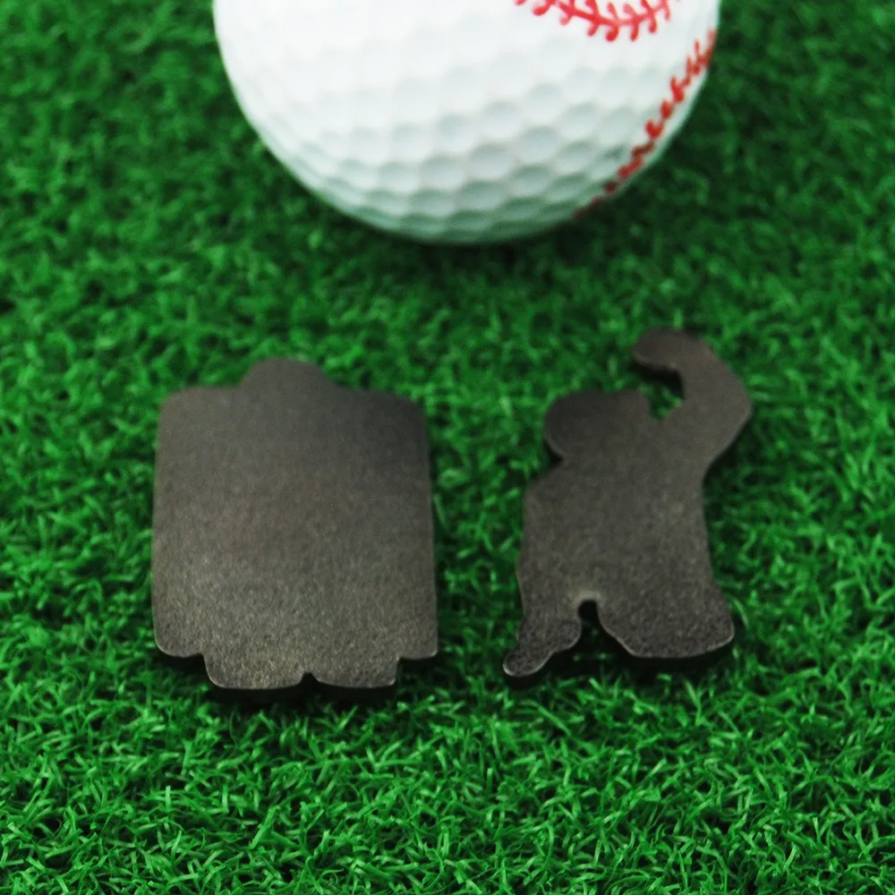 Tragbare Legierung Marker Golf Ball Mark Tiger Magnet Golf Hut Clip Leichte Kreative Golf Clip Marker Golfer Geschenk