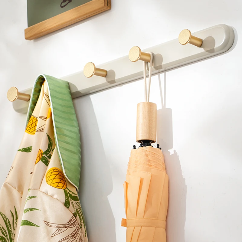

Modern White Coat Rack Wooden Entrance Storage Bedroom Hall Wall Mounted Coat Rack Free Shipping Burro Ropa Perchero Furniture