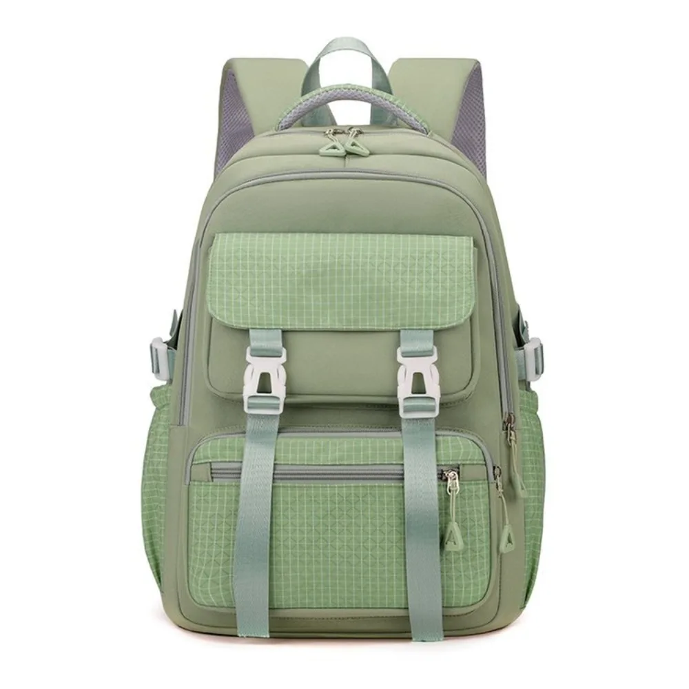 

Multi-Compartment Student Backpack Waterproof Wide Straps School Bag Wear-resistant Casual Children's Shoulder Backpack