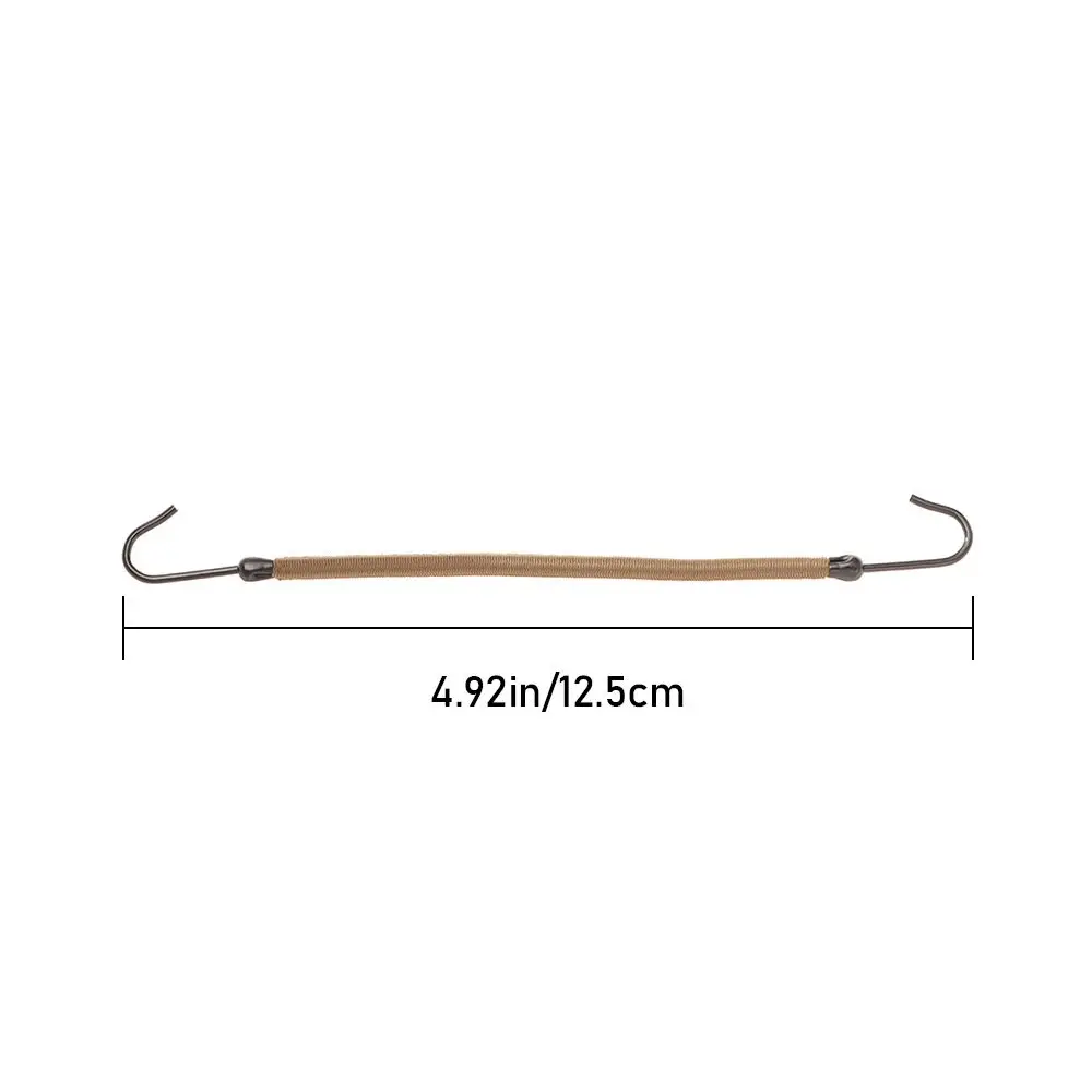 10 pcs Gum Bungee Thick/Curly Hair hooks Hair Styling Tools Hair Bands Hook Ponytail