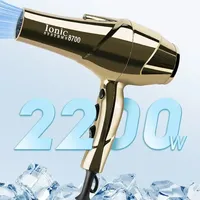 Professional Hair Dryer Negative Ions Blowdryer for Salon High Speeds Strong Winds 2200W Powerful Wind 6 Gears Low Noise Blower