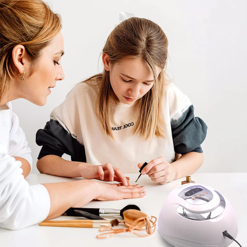 Professioneller Nageltrockner, LED-UV-Lampe für Nägel, Gel-Nagellack-Trockner, Licht, Nagelkunst-Zubehör, Aushärtung von Gel-Zehennägeln,