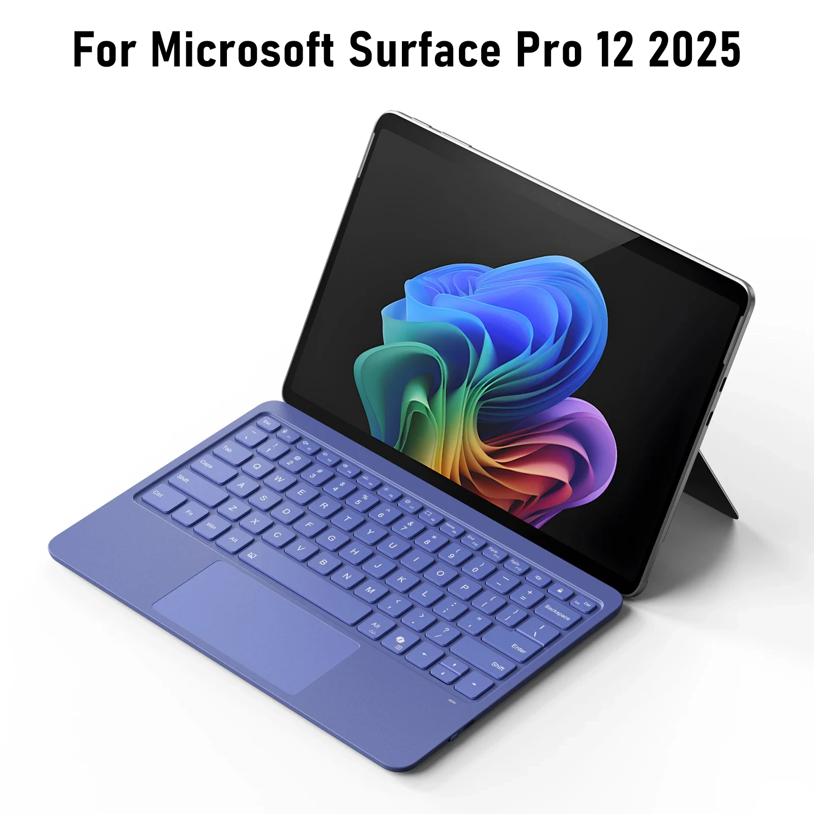 Bluetooth Keyboard For Microsoft Surface Pro 12 Inch,Trackpad Backlight Keyboard For Microsoft Surface Pro Copilot+ PC 12