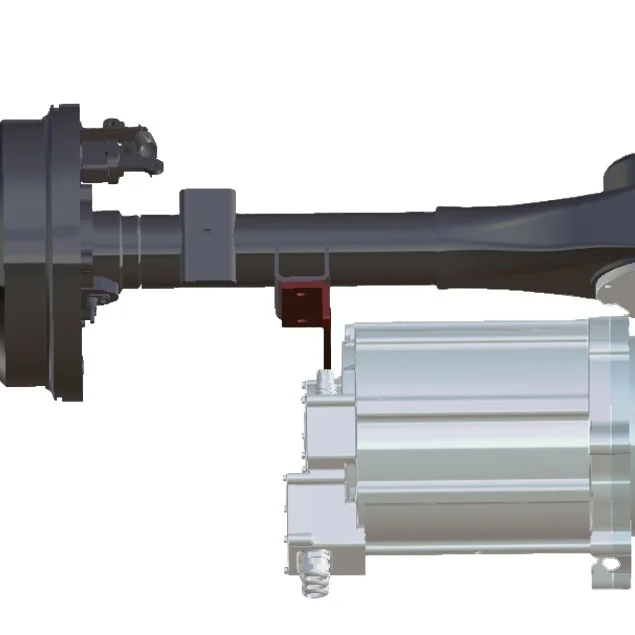 100kw 336V Permanent Magnet Synchronous Motor with Axle Electric Vehicle Conversion Kit for Cars Trucks Trucks Buses - view 6