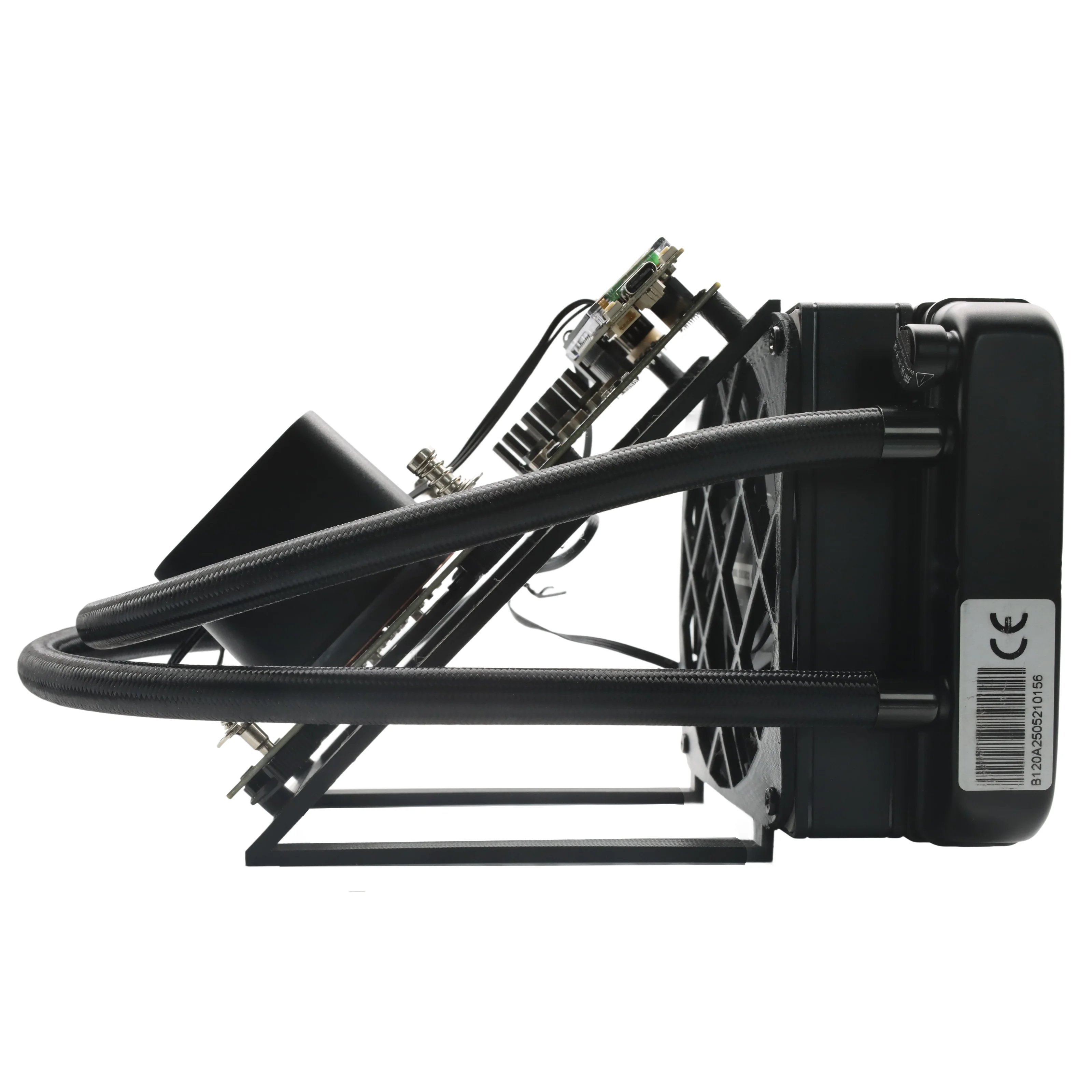 ماكينة Asic مفتوحة المصدر NerdQaxe++ Hydro 4.8TH/s 75W BM1370 Super Slient Home مفتوحة المصدر