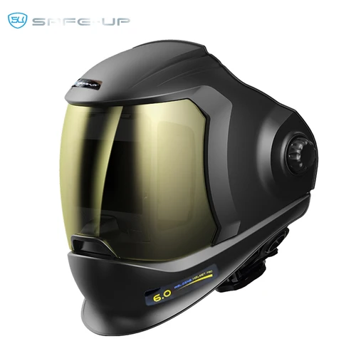 SAFEUP-casco de soldadura profesional de visión grande 1111 para TIG MIG MAG MMA, Color verdadero, oscurecimiento automático, capucha de soldadura, máscara de soldador
