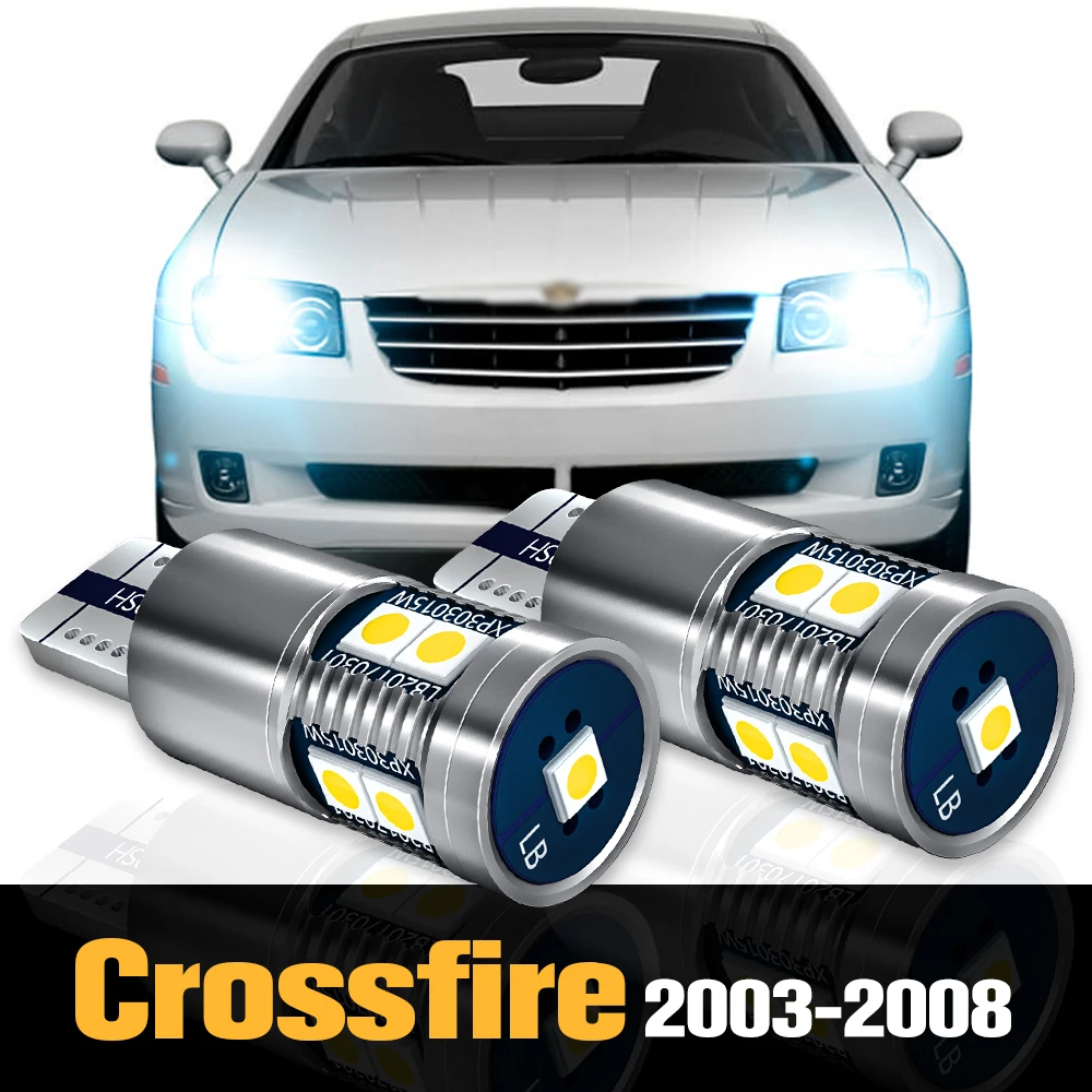 

2pcs Canbus LED Clearance Light Parking Lamp Accessories For Chrysler Crossfire 2003-2008 2004 2005 2006 2007