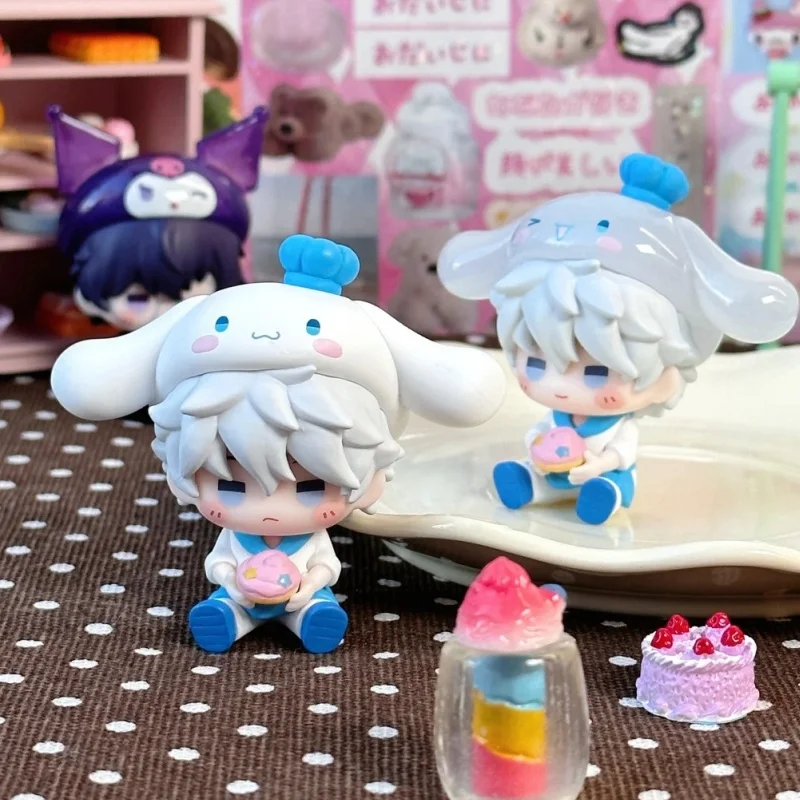 

Link Click Sanrio Sweet Moments Series Mini Figure Blind Box Cute Anime doll Collection Desktop Display Ornaments Model Toy Gift
