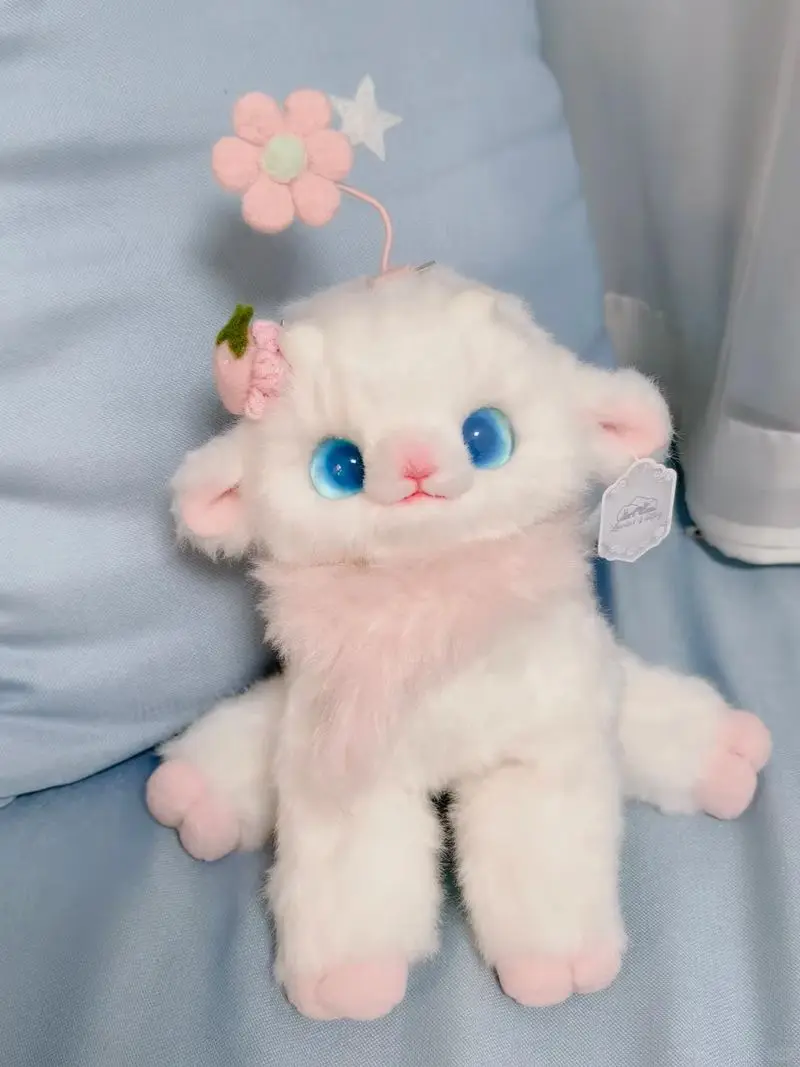 New Lucia Valley Luna Sheep Original Handmade Healing Plush Doll Trendy Toys Kawaii Bedroom Ornament birthday Gift For Friend
