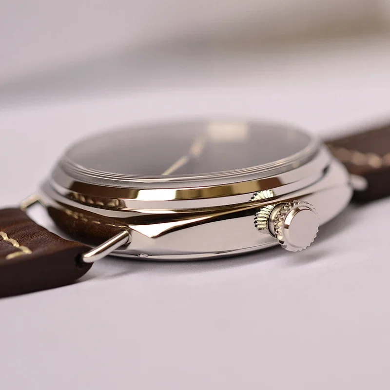 Baltany 2025 New Men's Hand Winding Mechanical Watch Seagull ST3600 Retro Sapphire Crystal Waterproof 100m Luminous Reloj Hombre