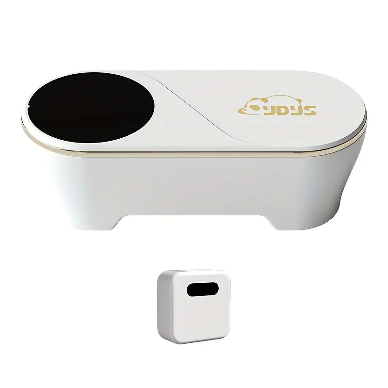 Smart Toilet Auto Flusher, Dual Sensor with Foot & Post-use Induction, Tool-Free Easy Installation, Long Standby Touchless Toilet Flush Kit, Upgrade Accessory for Toilets, Fits Multiple Scenarios