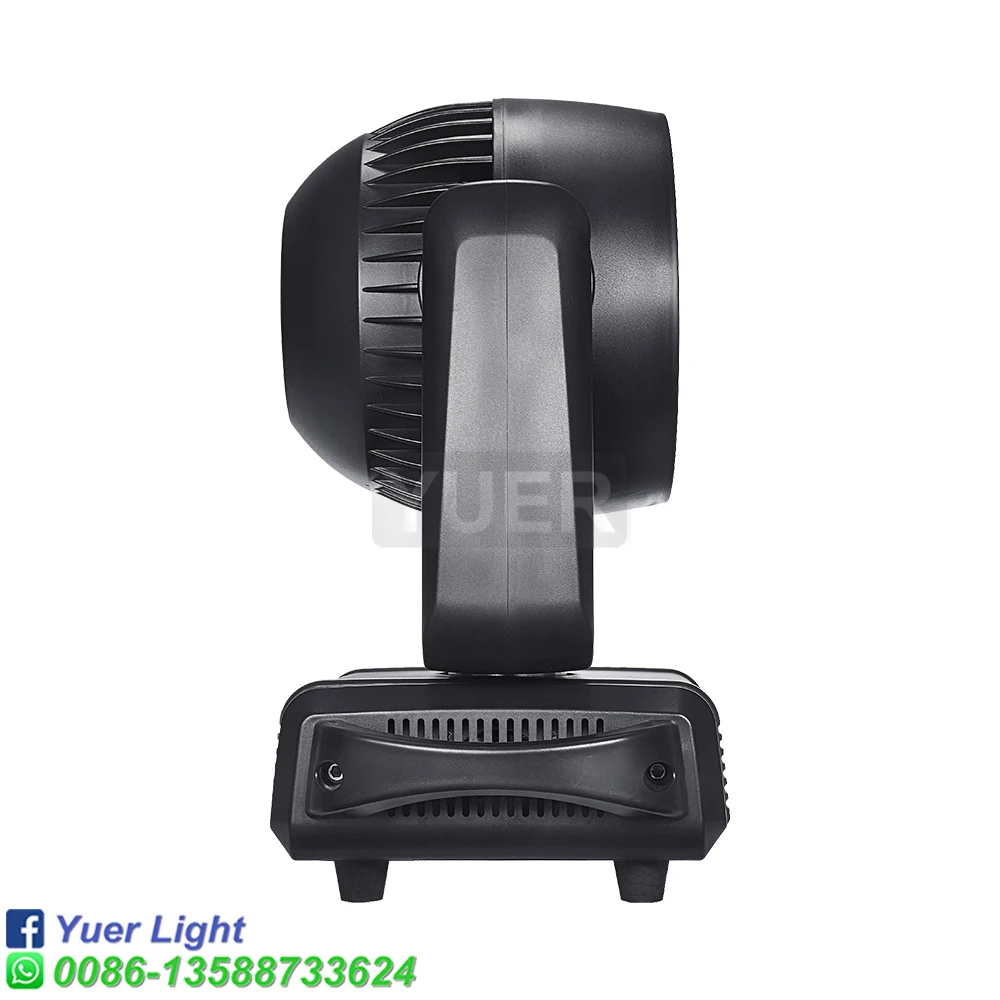 Imagem -04 - Yuer-led Rgbw Feixe e Lavagem Zoom Moving Head Light 19x15w Dmx512 dj Disco Festa Bar Dance Floor Efeito de Palco Equipamento de Iluminação