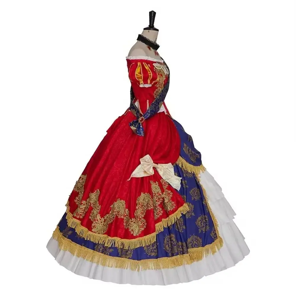 من جعلني الأميرة سيا تأثيري حلي فاخرة الأميرة الكرة ثوب فستان بتصميم حالم هالوين الزي مخصص