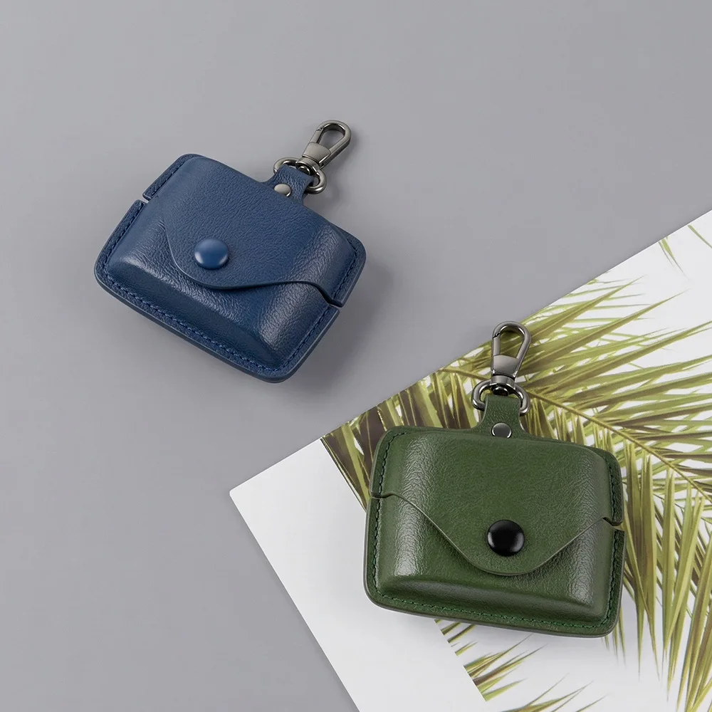 

Solid-Color PU Leather Case for Sony WF-1000XM6 Earbuds A Stylish and Practical Carrying Case