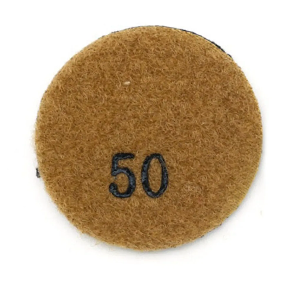 For Granite Marble Quartzite Stone Dry Polishing Pad 2 Inch 50mm for Sanding Disc Emery Resin Material Multiple Grits