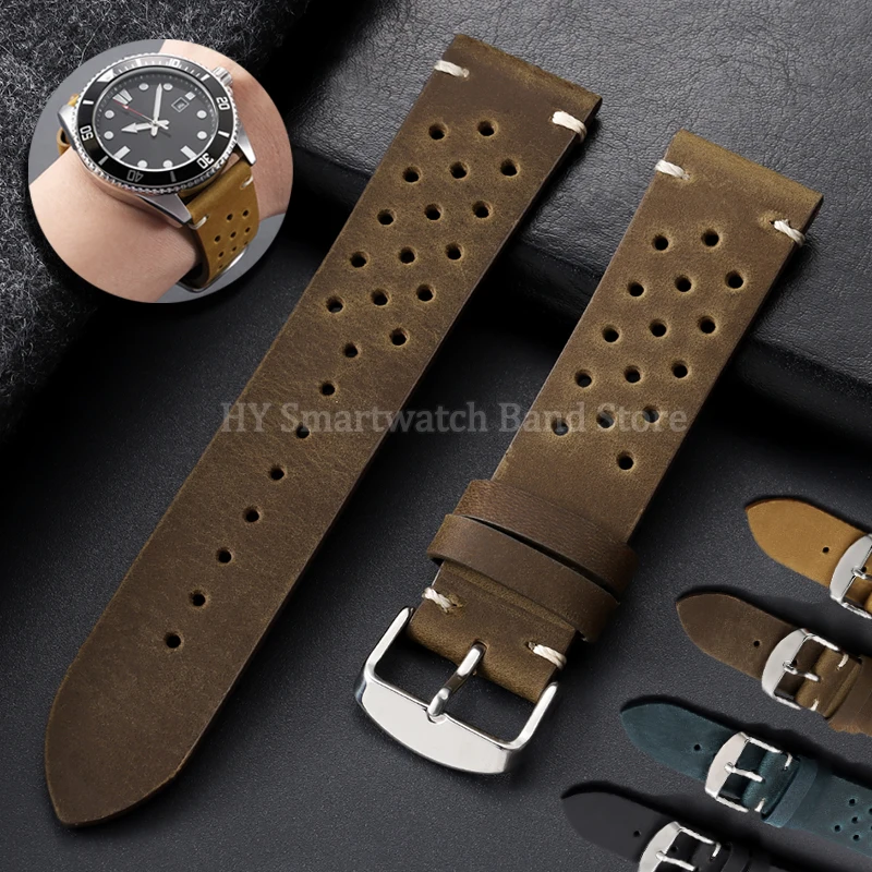 Smartwatch Vintage Watches For Women - Atmungsaktives Kalbsleder-Uhrenarmband 18/19/20/21/22/24mm für Smartwatch Universelles