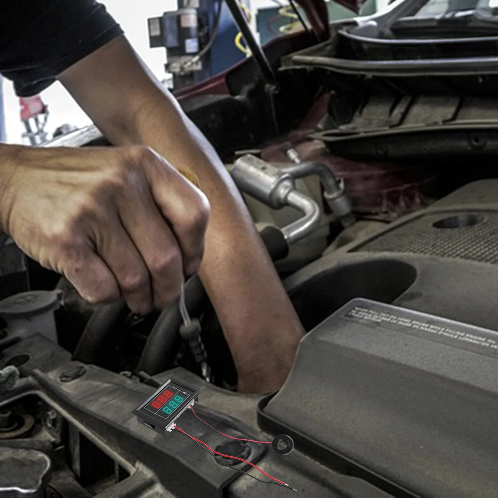 

Multimeter Digital Voltage Meter Current Gauge Electric Tester Sturdy Build Portable for Various Environments Long-Lasting