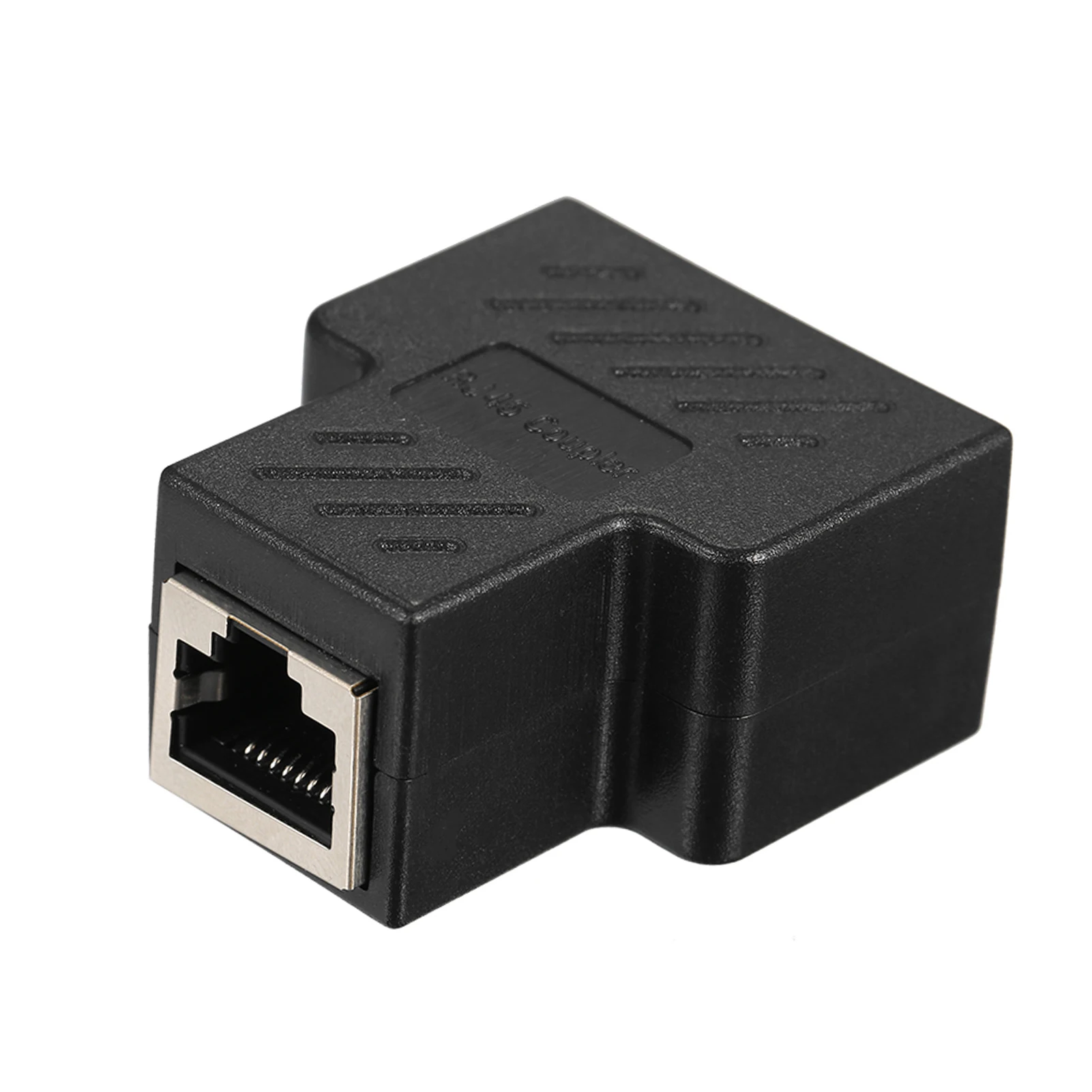 RJ45 Splitter Adapter Connector 1 to 2 Female Ports for CAT 5/CAT 6/CAT 7 LAN Ethernet Cables Socket Splitter Hub PC Laptop