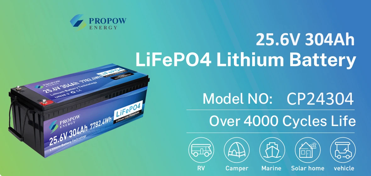 24Volt Power System Marine Floor Scrubber Solar Energy Storage Lithium Battery 24V 300Ah LiFePO4 Battery